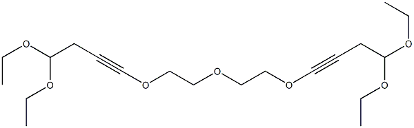 二乙氧基丁炔二醇醚 结构式