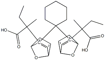 2,2'-[cyclohexylidene-bis(p-phenylene oxide)] bis[2-methylbutyrate]|2,2'-[环已亚基-双(对-亚苯基氧)]双[2-甲基丁酸]