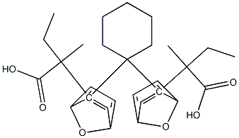 2,2'-[cyclohexylidene-bis(p-phenylene oxide)] bis[2-methylbutyrate]