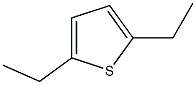 2,5-Diethylthiophene Structure