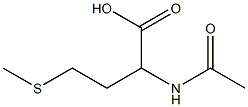 乙酰DL-蛋氨酸,,结构式