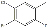 2-氟-4-溴-5-氯甲苯,,结构式