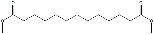 十三烷二酸二甲酯 结构式
