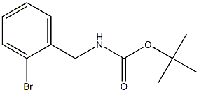 N-BOC-o-bromobenzylamine Structure
