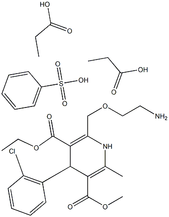 Amlodipine dipropionate Structure