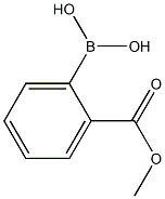 2-甲氧羰基苯硼酸,,结构式