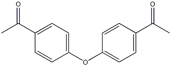 4,4'-diacetyldiphenyl ether Struktur