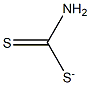 二硫代氨基甲酸盐,,结构式