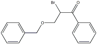 对苄氧基-2-溴代苯丙酮, , 结构式