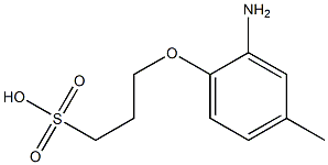 3-(2-amino-4-methylphenoxy)propanesulfonic acid