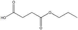 丁二酸正丙酯,,结构式