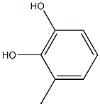 2,3-二羟基甲苯,,结构式