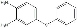5-苯硫基邻苯二胺 结构式