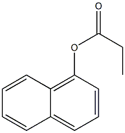 Propionyl naphthyl ether Structure