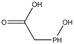 2-hydroxyphosphinoacetic acid Structure