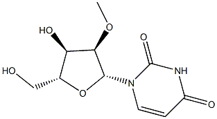 2'-O-Methyl-D-uridine Struktur