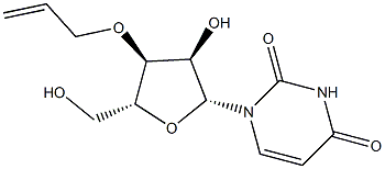 3'-O-Allyl-D-uridine 化学構造式