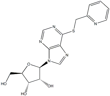 6-(2-Pyridylmethylthio)-9-(b-D-ribofuranosyl)purine