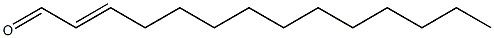 TETRADECENAL Struktur