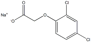 2,4-dichloro phenoxy acetate sodium,,结构式