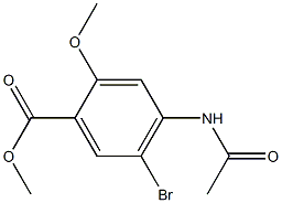 2-methoxy-4-acetylamino-5-bromo methyl benzoate