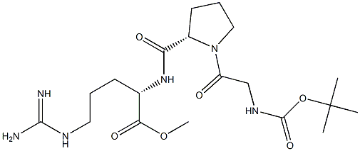 tert-butyloxycarbonyl-glycyl-prolyl-arginine methyl ester