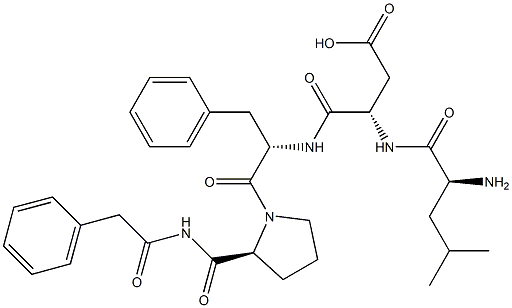 phenylacetyl-leucyl-aspartyl-phenylalanyl-prolineamide