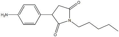 1-pentyl-3-(4-aminophenyl)pyrrolidine-2,5-dione