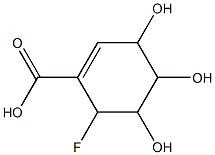 6-fluoroshikimic acid Struktur