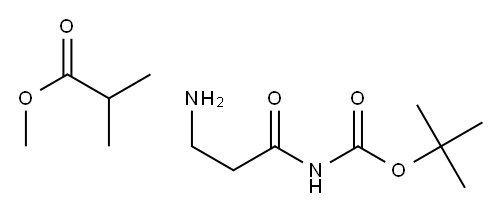 tert-butoxycarbonyl-beta-alanyl-amionisobutanoic acid methyl ester