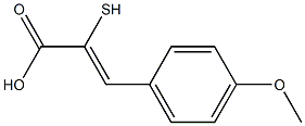  ALPHA-MERCAPTO-BETA-(4-METHOXYPHENYL)ACRYLICACID