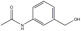 3-ACETAMINOBENZYLALCOHOL Structure