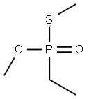 O,S-DIMETHYLETHYLPHOSPHONOTHIOATE Structure