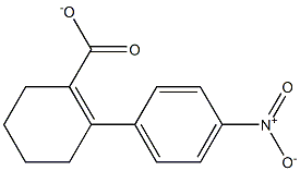 PARA-NITROPHENYLCYCLOHEXENECARBOXYLATE Struktur