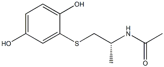 2-(N-ACETYLCYSTEIN-S-YL)HYDROQUINONE Structure