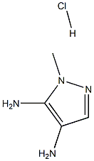 4,5-DIAMINO-1-METHYLPYRAZOLEHYDROCHLORIDE Struktur