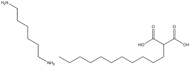 HEXAMETHYLENEDIAMINEDODECANEDICARBOXYLATE 结构式