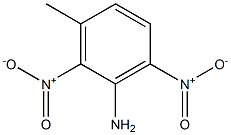 META-TOLUIDINE,2,6-DINITRO- Struktur