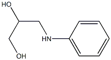 3-(PHENYLAMINO)PROPANE-1,2-DIOL Structure