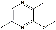 3-METHOXYL-2,5-DIMETHYLPYRAZINE Struktur