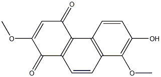 2,8-DIMETHOXY-7-HYDROXY-1,4-PHENANTHRENEQUINONE