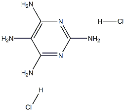 TETRAAMINOPYRIMIDINEDIHYDROCHLORIDE 结构式
