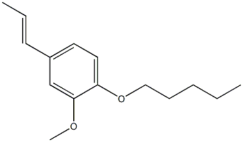 BENZENE,2-METHOXY-1-(PENTYLOXY)-4-PROPENYL-