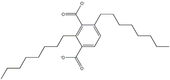 DI-N-OCTYLISOPHTHALATE Structure