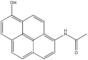 1-ACETAMIDOPYREN-8-OL Structure