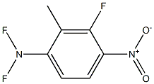 L,L,L-TRIFLUORO-4-NITRO-ORTHO-TOLUIDINE Structure