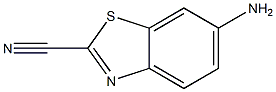 2-Benzothiazolecarbonitrile, 6-amino- Structure