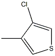 4-chloro-3-methylthiophene Structure