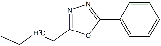 (5-Phenyl-[1,3,4]oxadiazol-2-ylmethyl)-propyl- Struktur