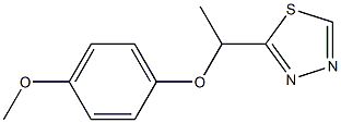 5-[1-(4-Methoxy-phenoxy)-ethyl]-[1,3,4]thiadiazol-